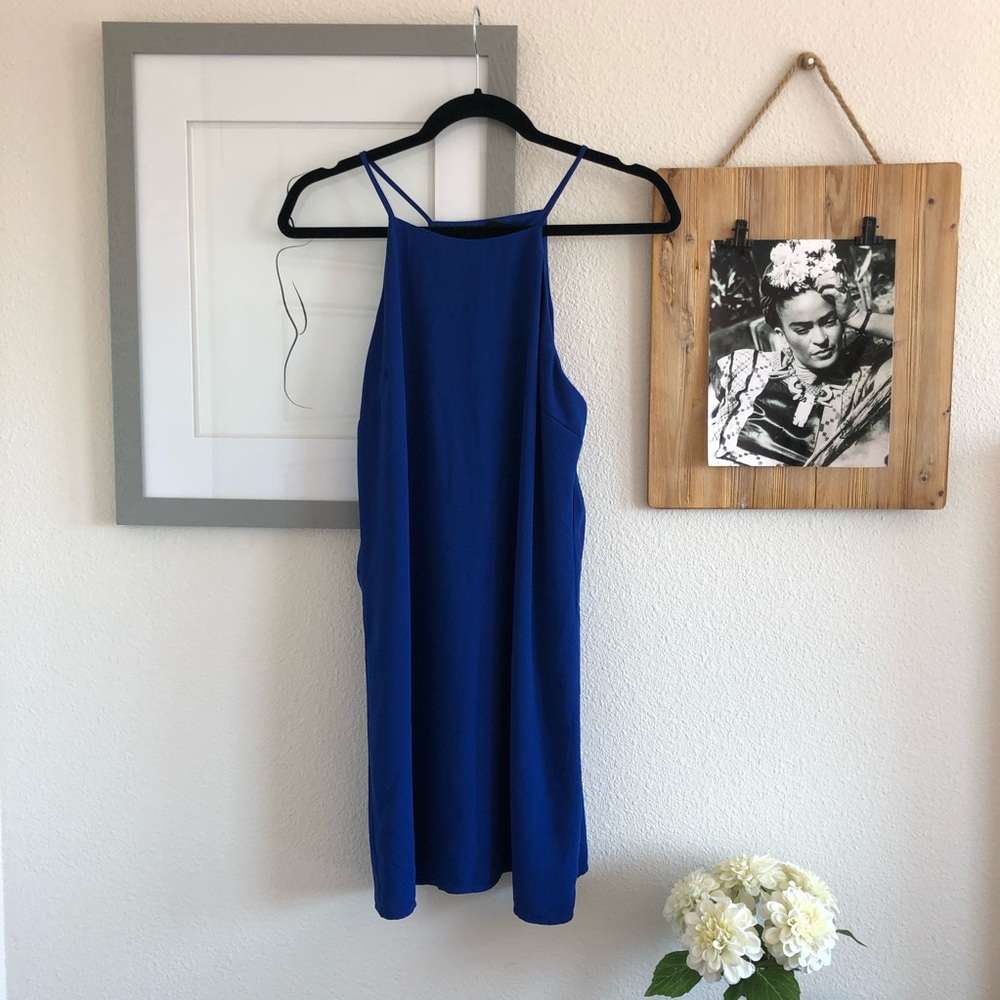Forever 21 Shift Dress in Cobalt Blue